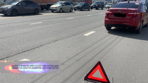 Не соблюдавший безопасную дистанцию молодой водитель попал в ДТП в Иванове